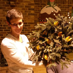 Christmas wreath workshop